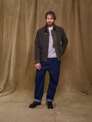 Wool Check Jacket